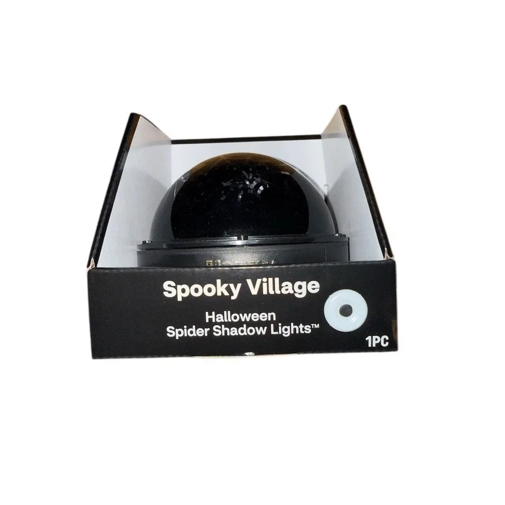 Gemmy Spooky Village‎ Halloween Spider Shadow Lights LED Projection Lamp